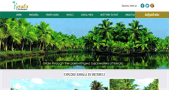 Desktop Screenshot of keralabackwater.com